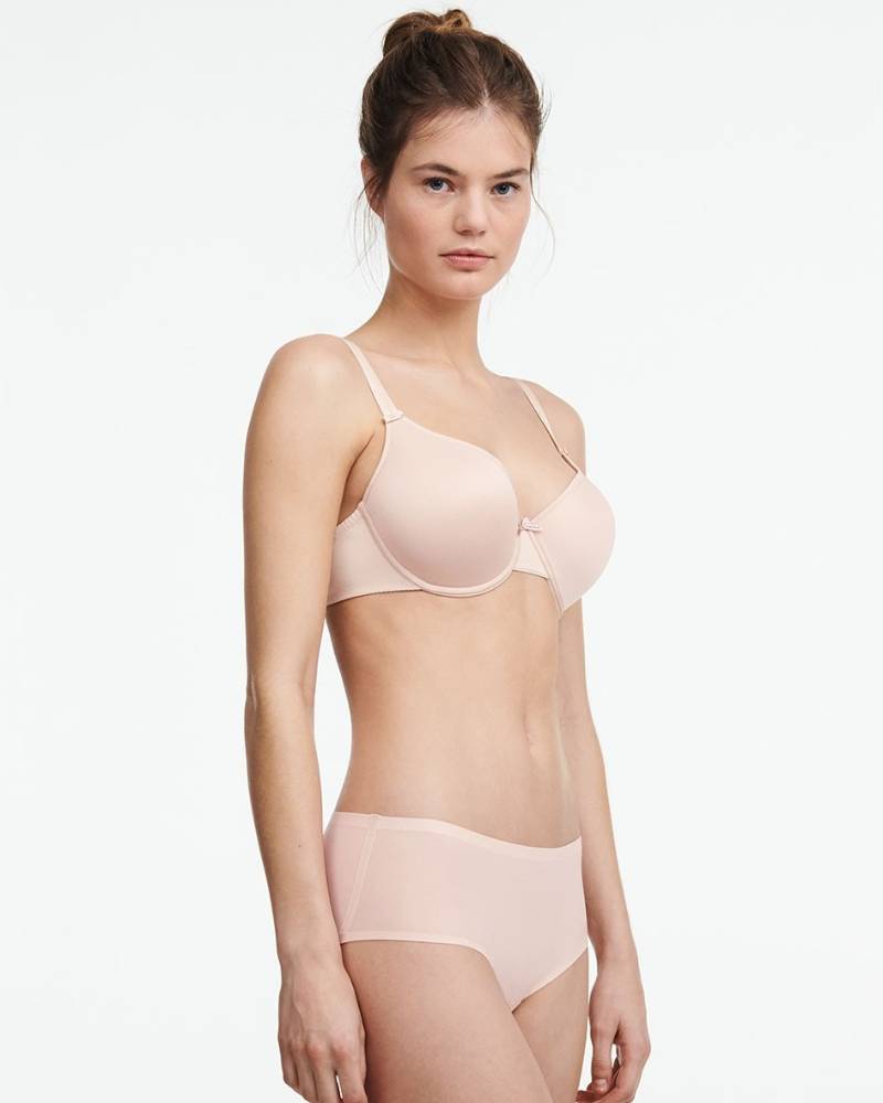 Basic Invisible Smooth Support T-Shirt Bra Nude Rose