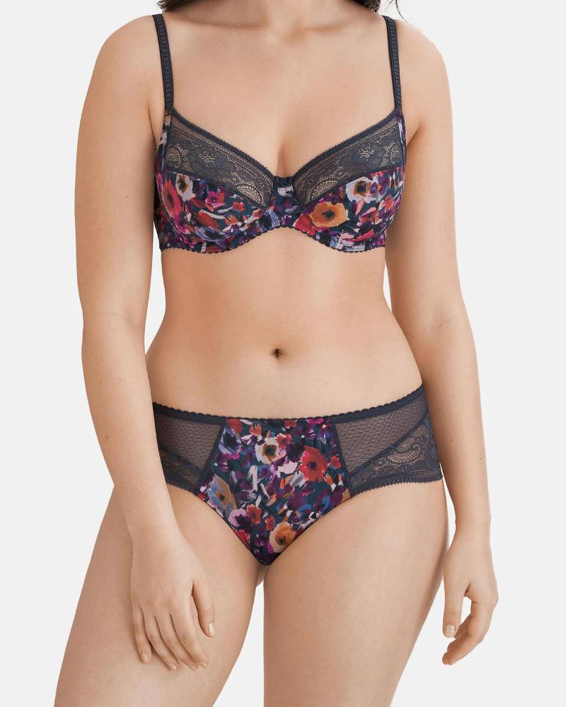Art Floral Wired Bra – Lounge With Us